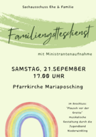 Logo Familiengottesdienst in Mariaposching