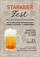 Logo Starkbierfest in Wallerdorf am 08.03.2025