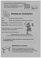 Logo Schulfasching